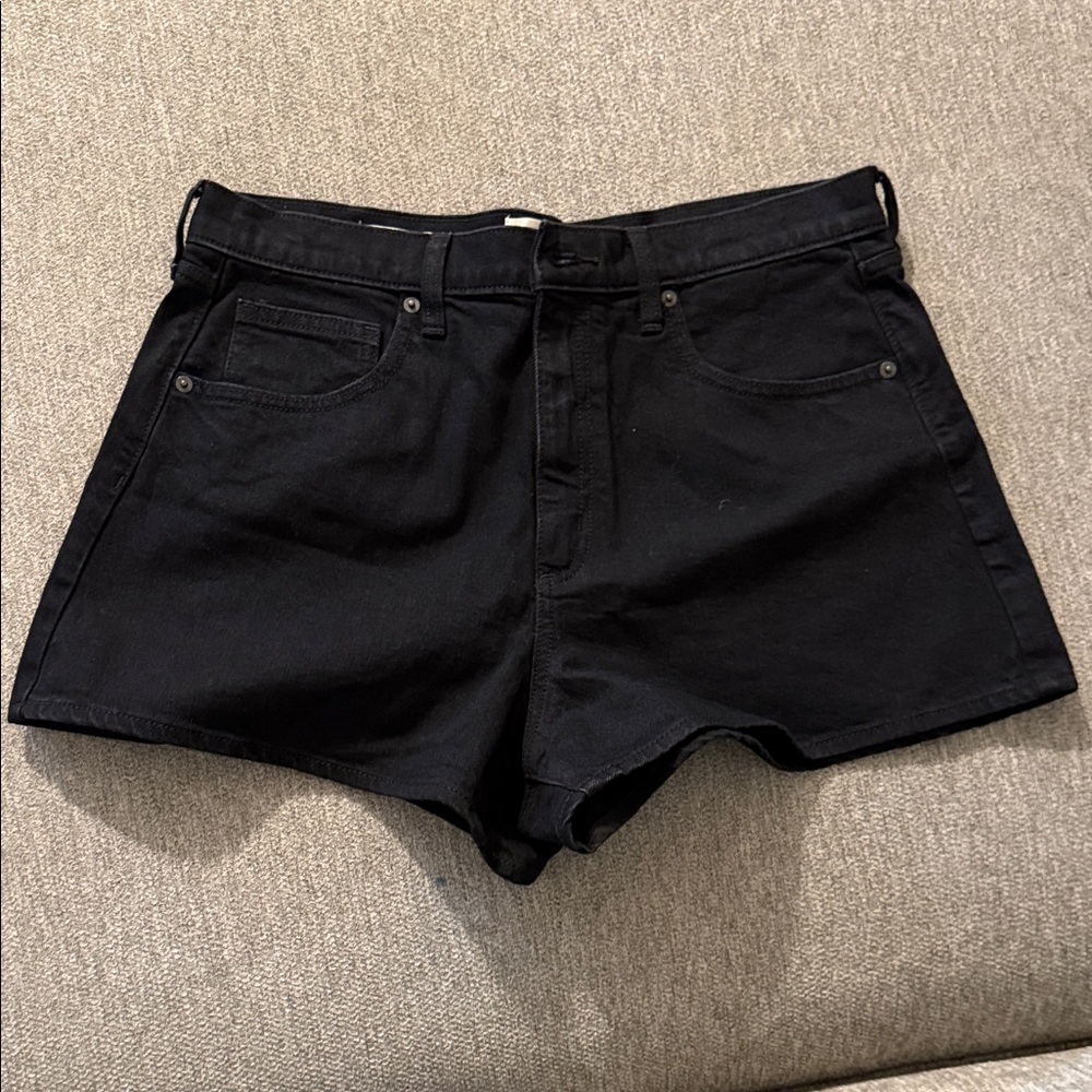 Universal Thread Black 90s Cutoff Jean Shorts
